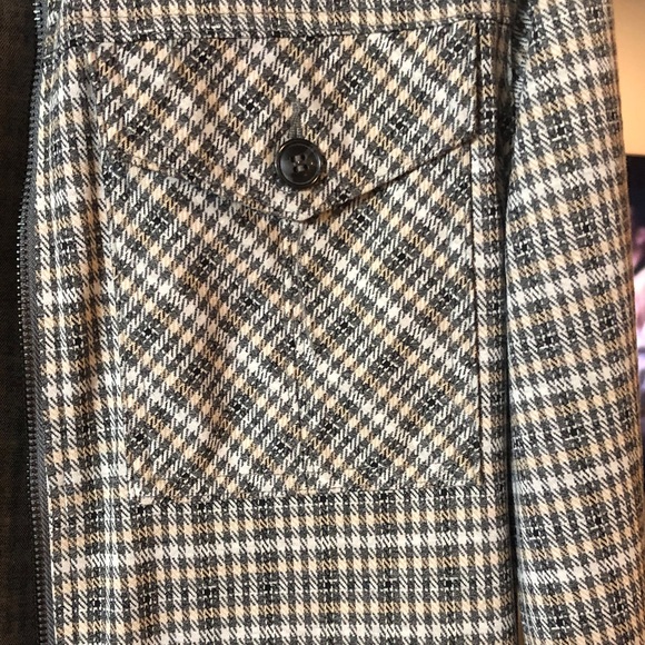 Liverpool Women's Plaid Blazer - Gray and Brown - Picture 5 of 16